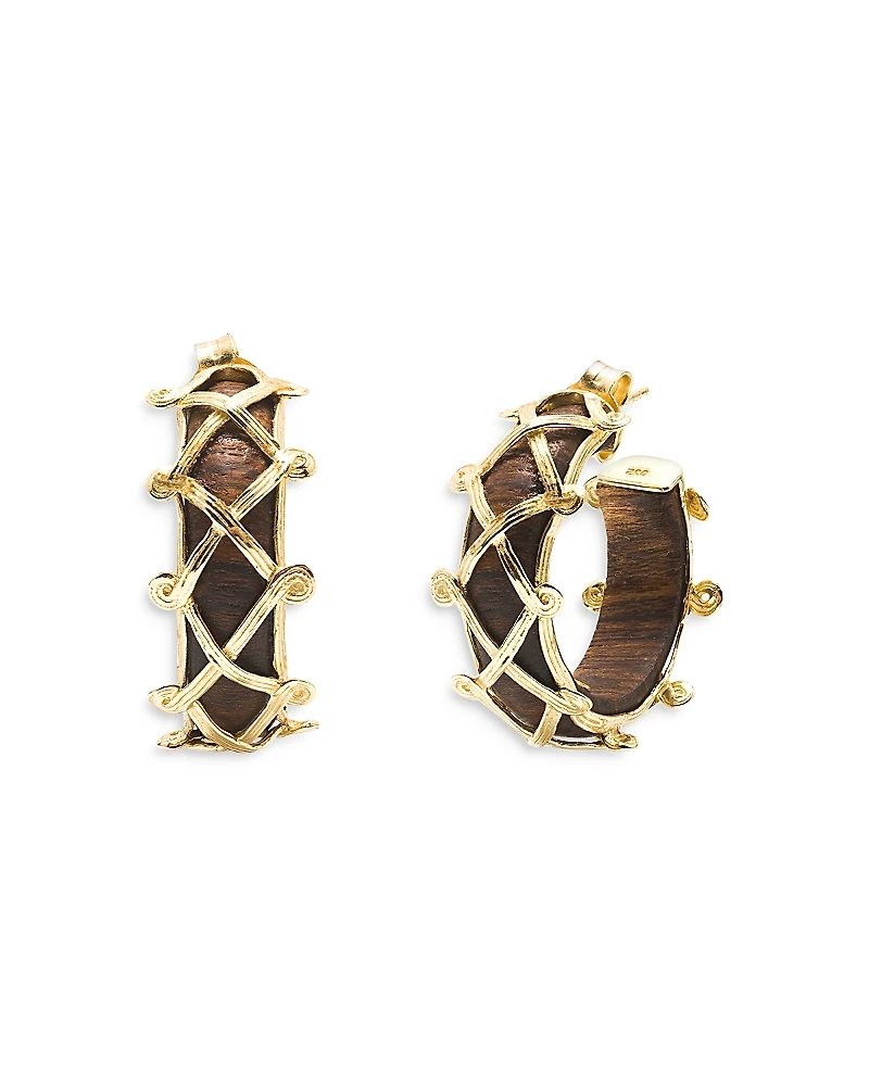 Capucine de Wulf Earth Goddess Hoop Earrings