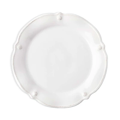 Juliska Berry & Thread Whitewash Flared Cocktail Plate