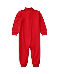 Boys' Interlock Solid Coverall - Baby
