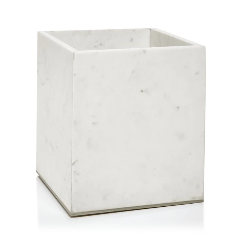 Pietra Marble Waste Basket