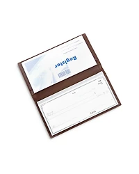 Executive Leather Checkbook Holder