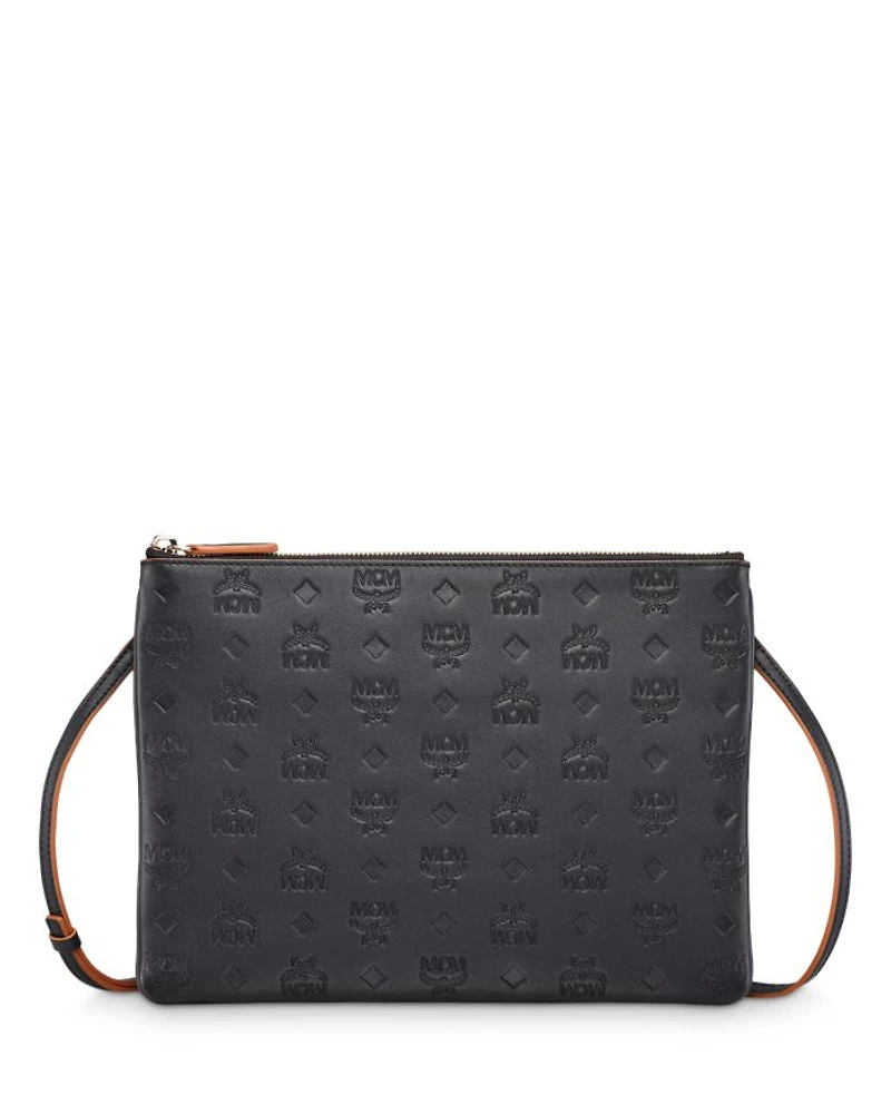 Aren Crossbody Pouch in Monogram Leather