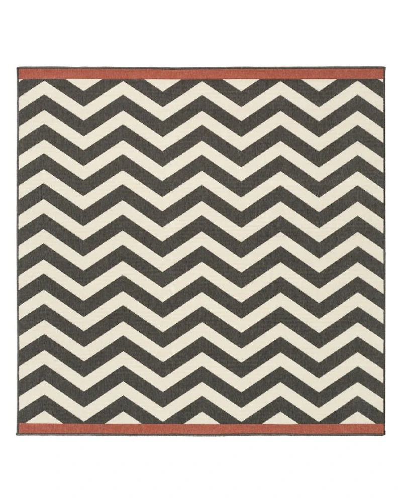 Livabliss Alfresco ALF-9646 Square Area Rug, 8'10" x 8'10"