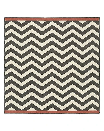 Livabliss Alfresco Alf-9646 Square Area Rug, 8'10 x 8'10