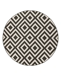 Livabliss Alfresco Alf-i Round Area Rug