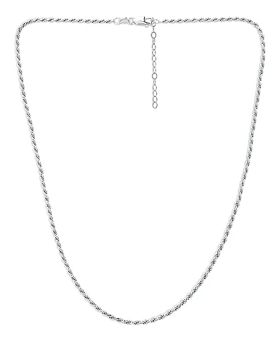 Aqua Rope Chain Necklace, 16 - Exclusive