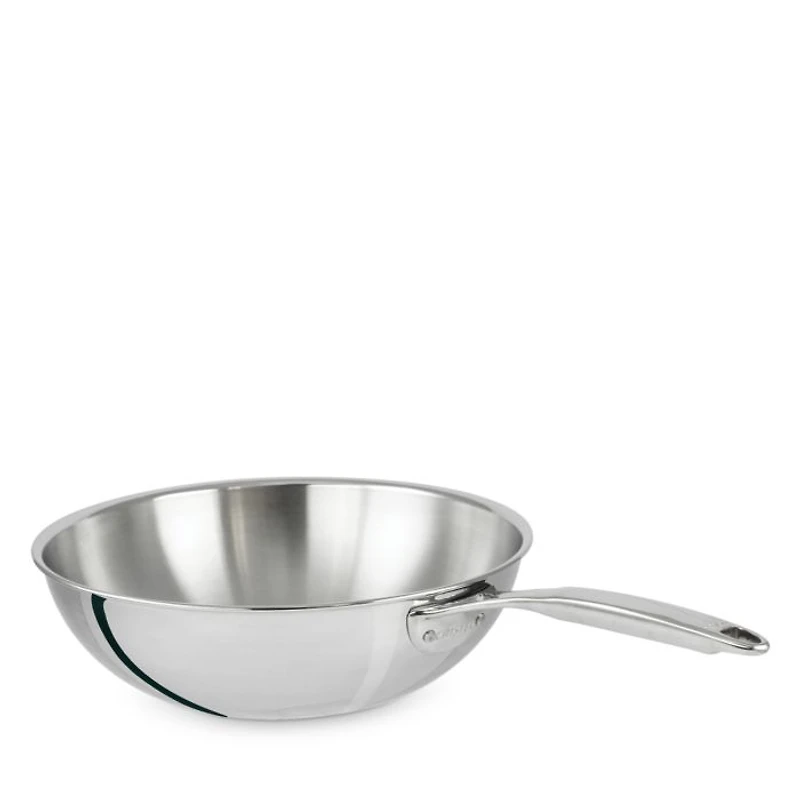 Cristel Stainless Steel 12.5" Wok