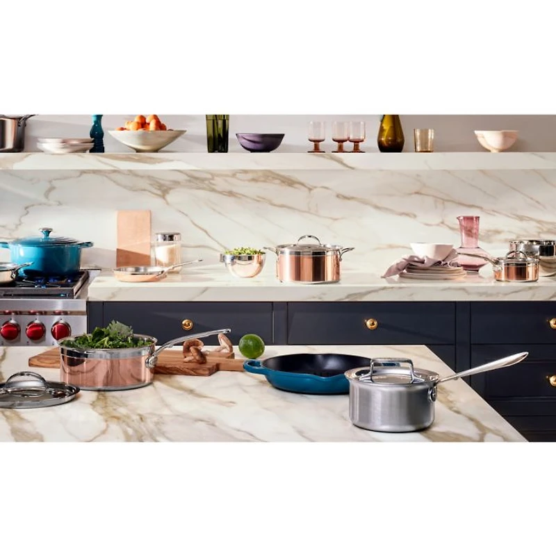 CopperBond® 10-Piece Induction Copper Cookware Set