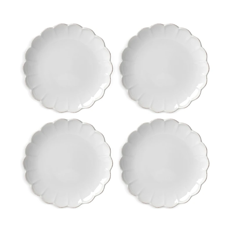 Lenox French Perle Scallop Accent Plates, Set of 4