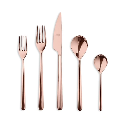 Mepra Linea Bronzo 5-Piece Place Setting