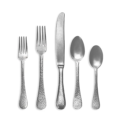 Mepra Epoque Pewter 5-Piece Place Setting