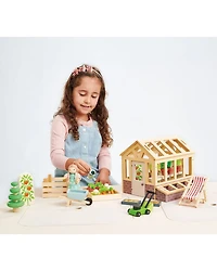 Greenhouse and Garden Dollhouse Extension - Ages 3+