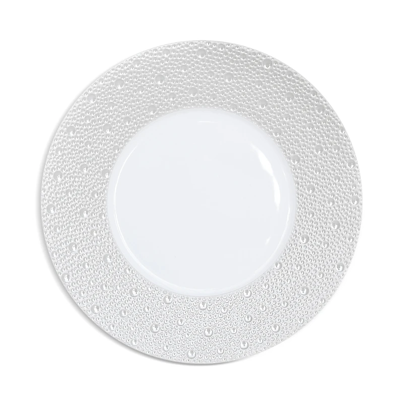 Bernardaud Ecume Perle Dinner Plate