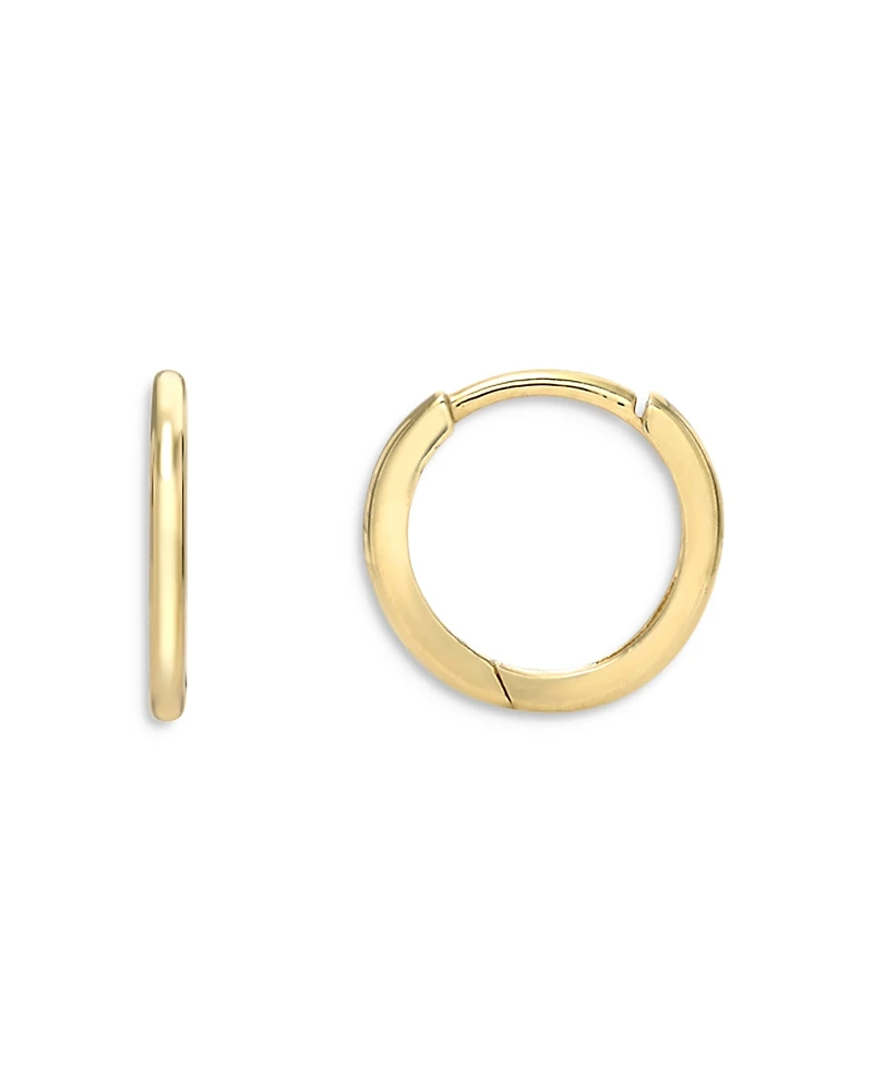 Zoe Lev 14K Yellow Gold Small Huggie Hoop Earrings