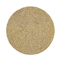 Kim Seybert Wood Round Placemats, Set of 4