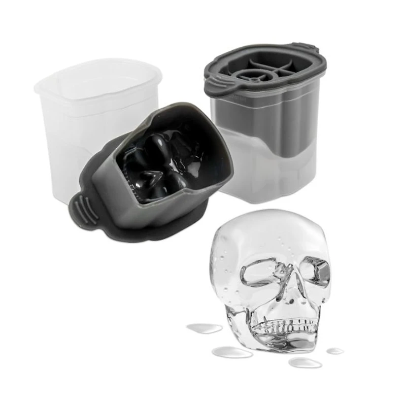 Skull Ice Mold, Set of 2