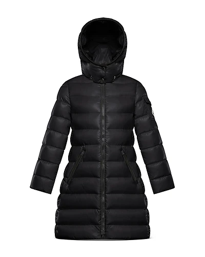 Moncler Unisex Moka Long Down Coat - Little Kid