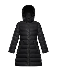 Moncler Unisex Moka Long Down Coat - Little Kid