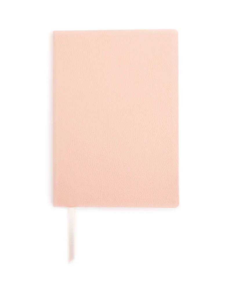 Royce New York Pebbled Leather Lined Journal