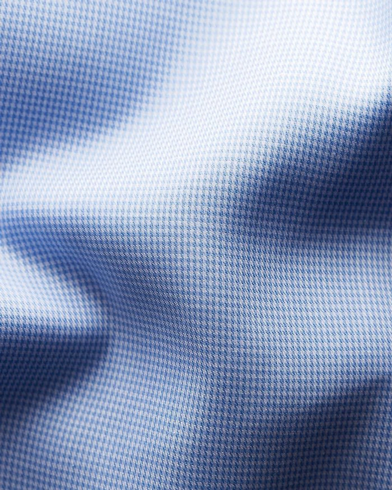 Micro Slim Fit Houndstooth Dress Shirt