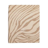 Roberto Cavalli Macro Zebrage Sateen Flat Sheet, King