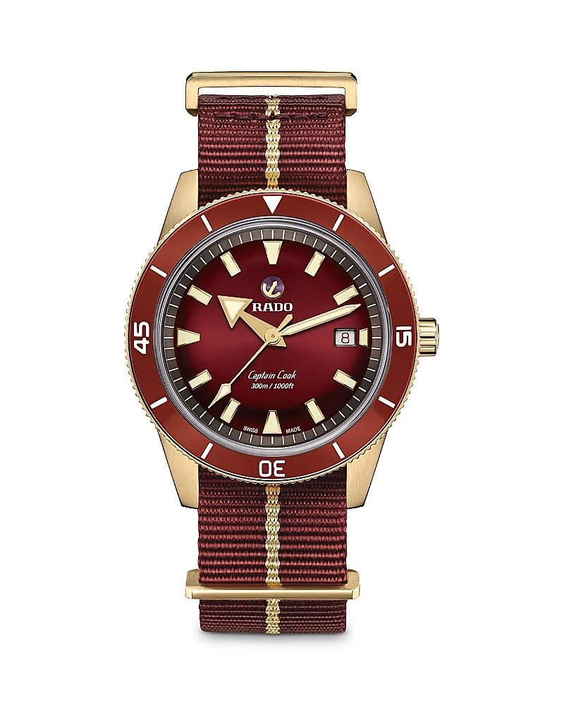 Rado Captain Cook Bronze Watch, 42mm
