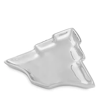 Nambe 9 Christmas Tree Dish