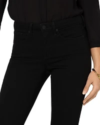 Petites Sheri Slim Leg Jeans Black