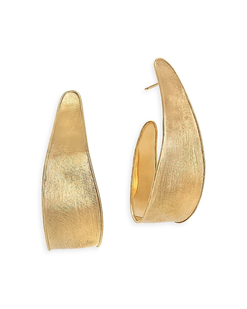 Marco Bicego 18K Yellow Gold Lunaria Small Hoop Earrings