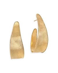 Marco Bicego 18K Yellow Gold Lunaria Small Hoop Earrings