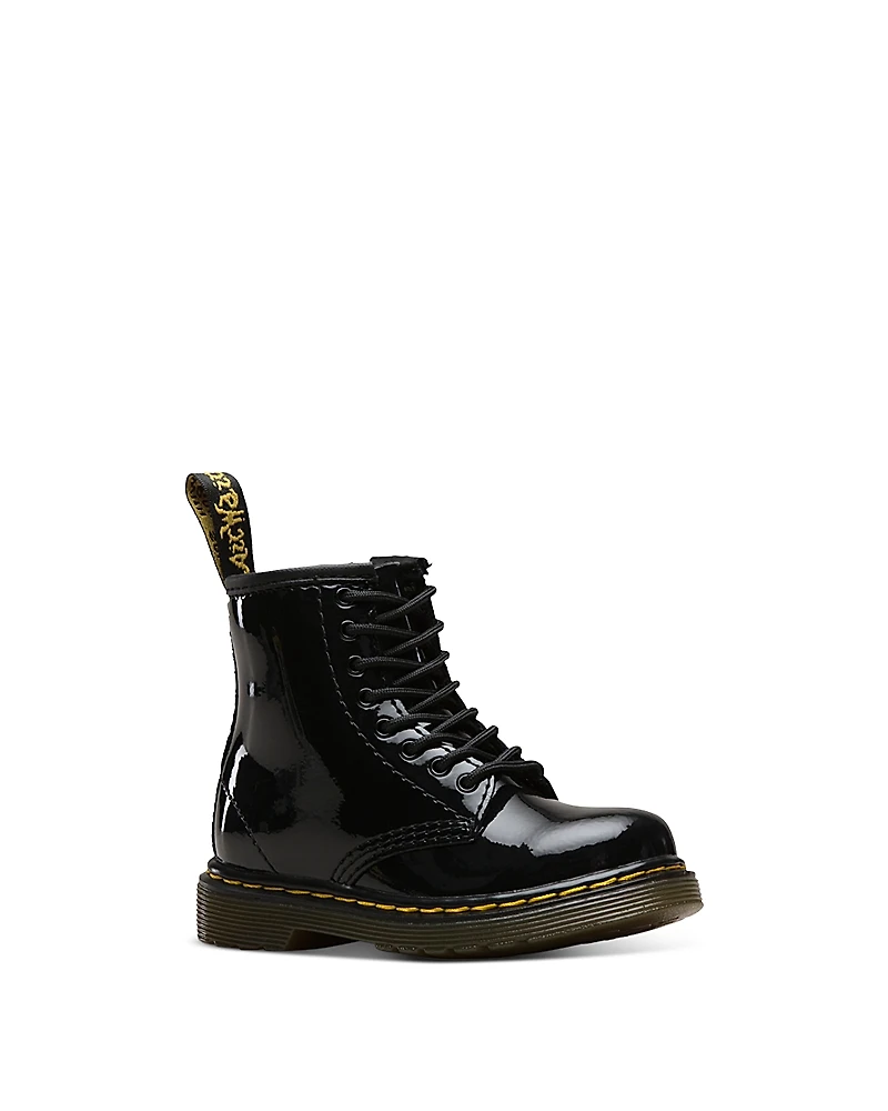 Dr. Martens Girls' Patent Leather Boots - Toddler