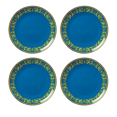 LX Remix Blue Accent Plate, Set of 4
