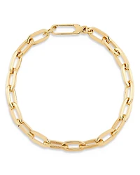 Alberto Amati 14K Yellow Gold Oval Link Chain Bracelet
