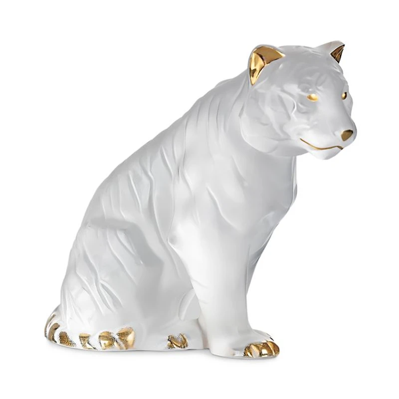 Sitting Tiger Small Sculpture