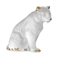 Lalique Sitting Tiger Small Sculpture