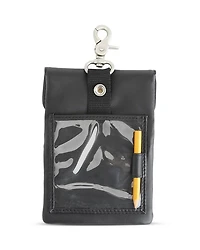 Clip On Leather Golf Pouch