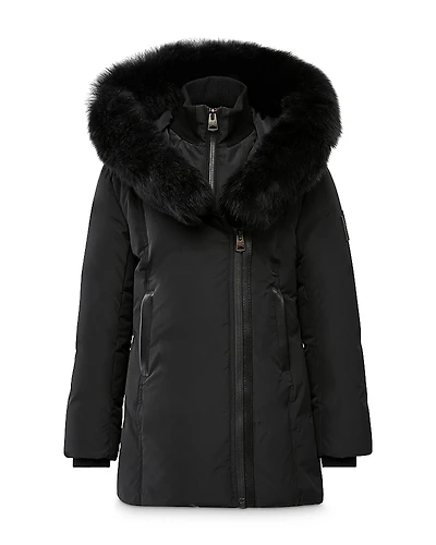 Mackage Girls' Leelee Hooded Down Coat - Big Kid