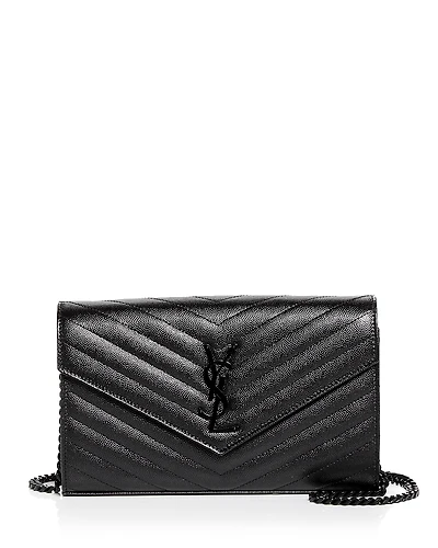 Saint Laurent Classic Cassandre Chain Wallet