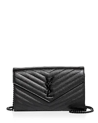 Saint Laurent Classic Cassandre Chain Wallet