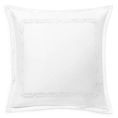 Hudson Park Collection Italian Tivoli Embroidered Euro Sham