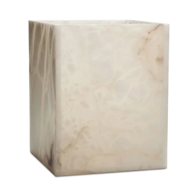 Alisa Cream Waste Basket