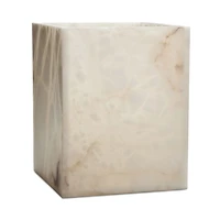Alisa Cream Waste Basket