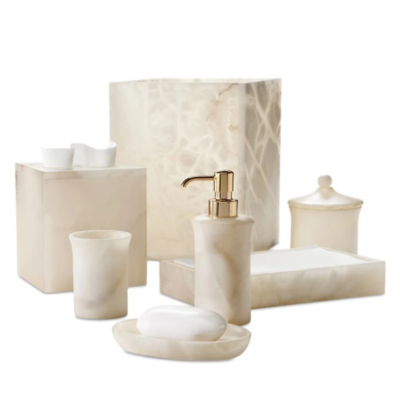 Alisa Cream Waste Basket