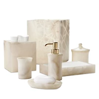 Alisa Cream Waste Basket
