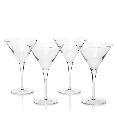 Luigi Bormioli Crescendo 10 oz. Martini Glasses, Set of 4