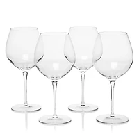 Luigi Bormioli Crescendo 22.5 oz. Bourgogne Wine Glasses, Set of 4