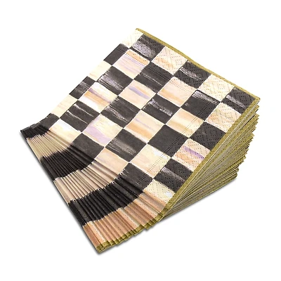 Mackenzie-Childs Courtly Check Cocktail Paper Napkins
