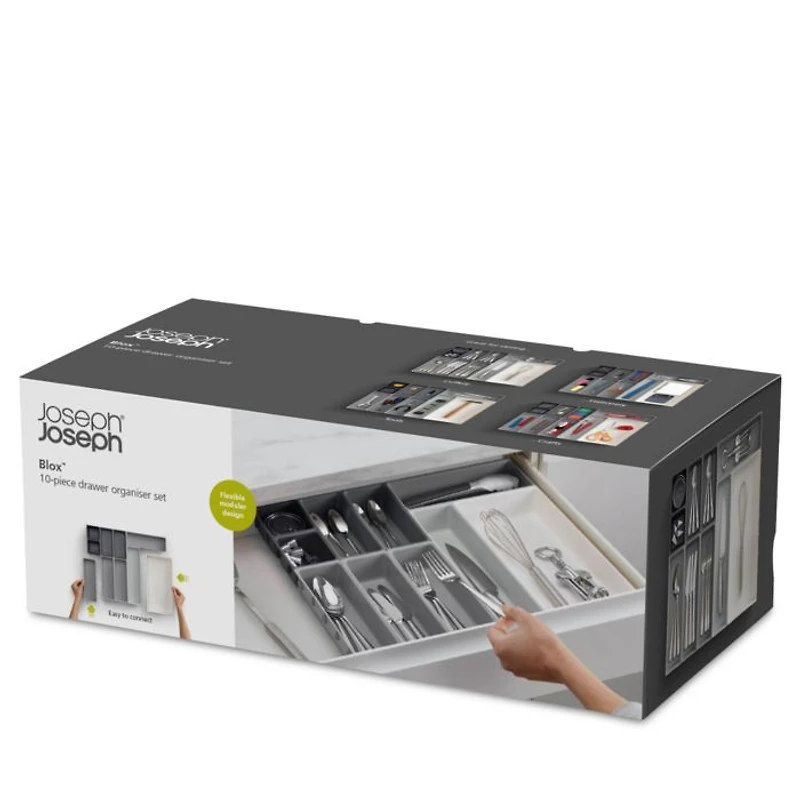 10-Piece Modular Drawer Organizer