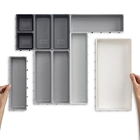 10-Piece Modular Drawer Organizer