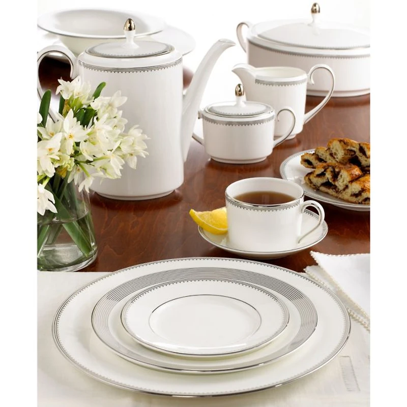 Grosgrain Rim Soup Bowl